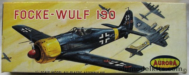 Aurora 1/47 Focke-Wulf FW-190, 30-100 plastic model kit